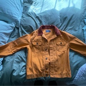 Orange Jean Jacket